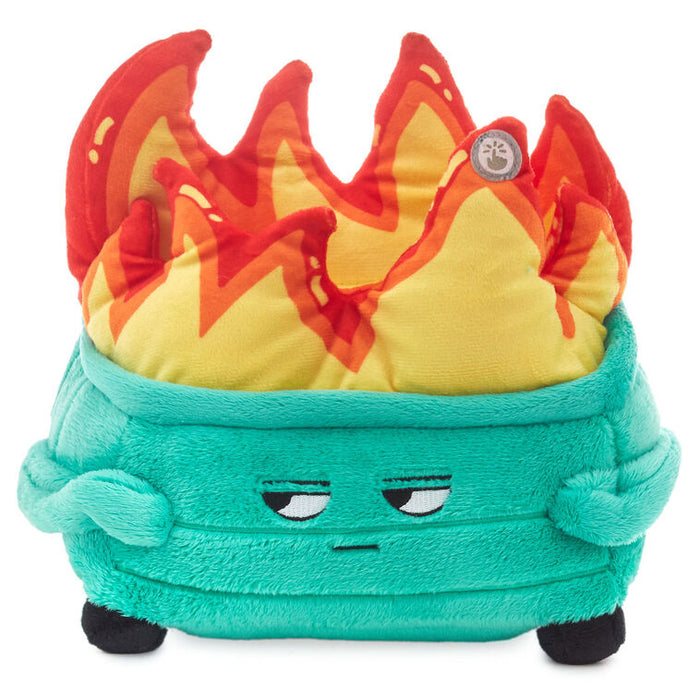 Dumpster Fire Plush With Sound and Motion, 9.75"