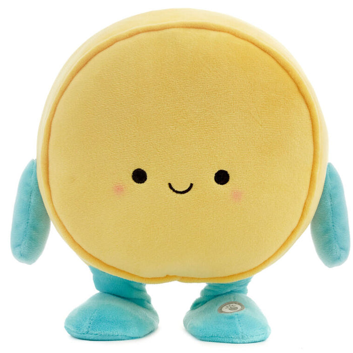 Smiley Face Plush With Sound and Motion, 10"