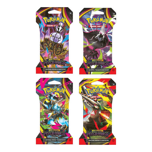 Pokémon Trading Card Game: Mega Evolution Pitch Black Sleeved Booster