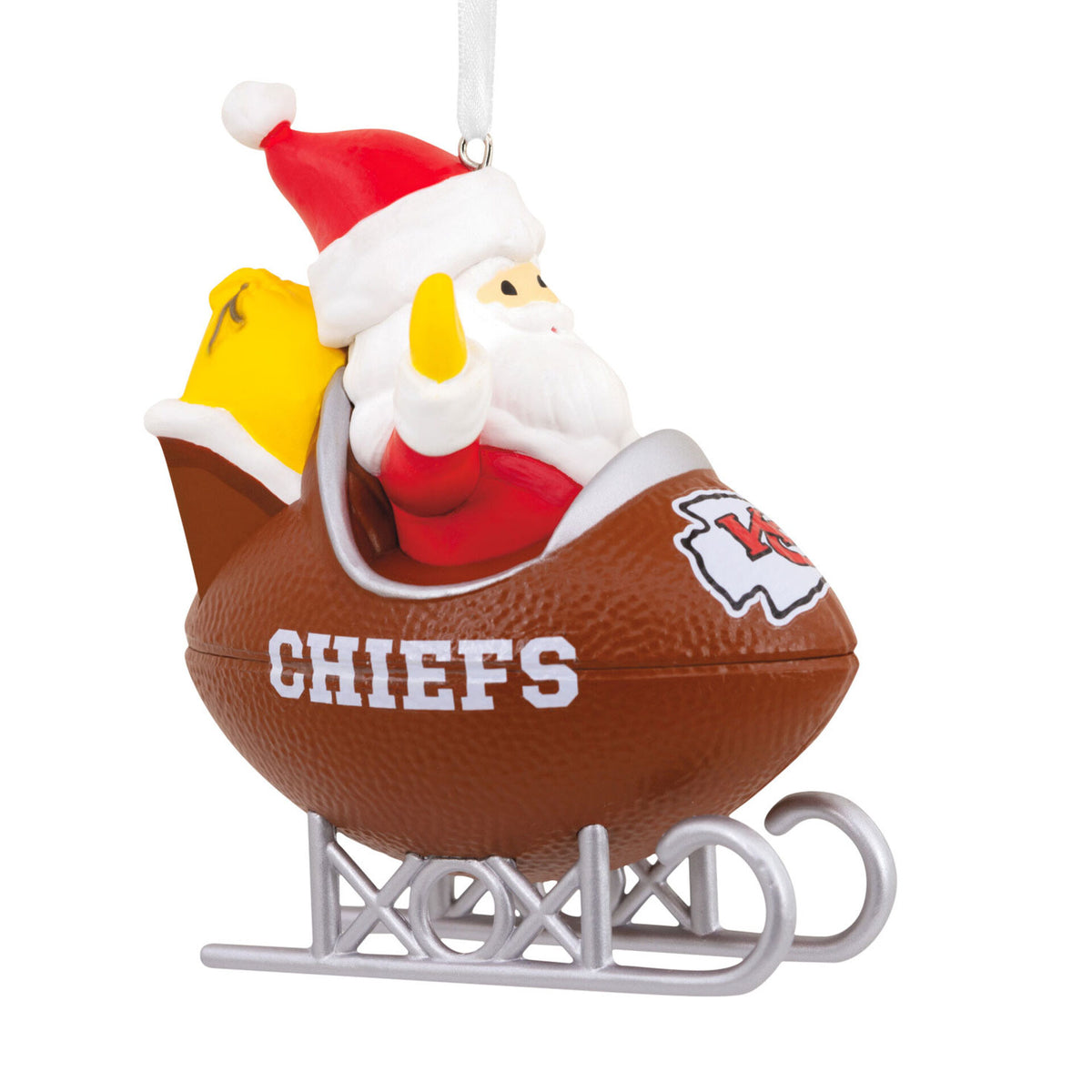 Hallmark NFL Kansas City Chiefs Super Bowl LVII Commemorative Ornament New Box