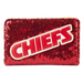 NFL Kansas City Chiefs Sequin Zip Around Wallet by Loungefly