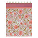 Notebook with floral design and 'Isaiah 40:31' text on a white background
