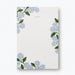 Notepad with floral design and 'Memo' text on a white background