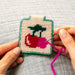 Cherries Needlepoint Keychain Kit
