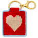 Heart Needlepoint Keychain Kit