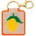 Lemon Needlepoint Keychain Kit