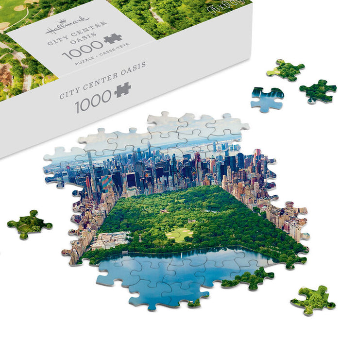 City Center Oasis NYC Central Park 1000-Piece Jigsaw Puzzle