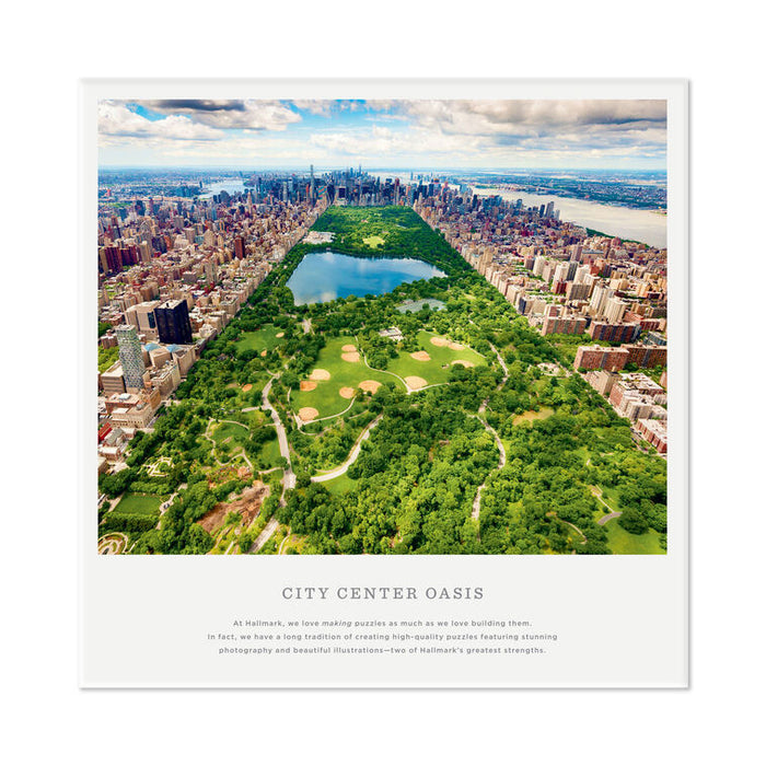 City Center Oasis NYC Central Park 1000-Piece Jigsaw Puzzle
