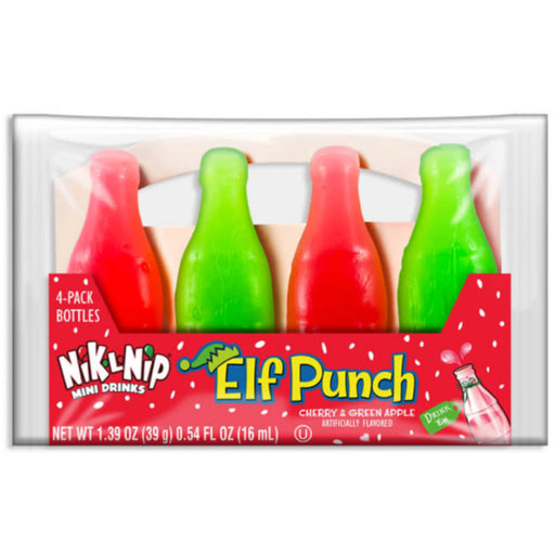 Nik-L-Nip Elf Punch Mini Drinks Candy