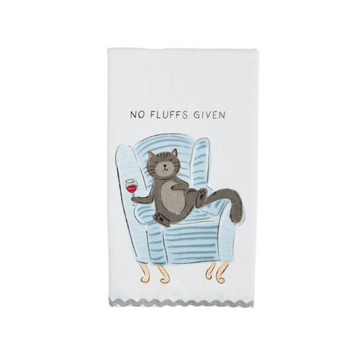 No Fluffs Given Ric Rac Towel