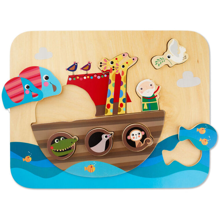 Noah's Ark 9-Piece Wood Puzzle