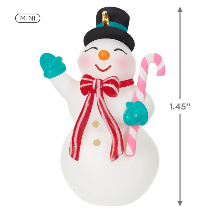 Mini Nostalgic Snowman 2024 Ornament