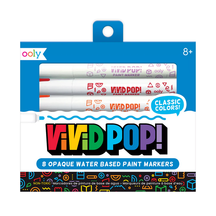 Vivid Pop! Water Based Paint Markers