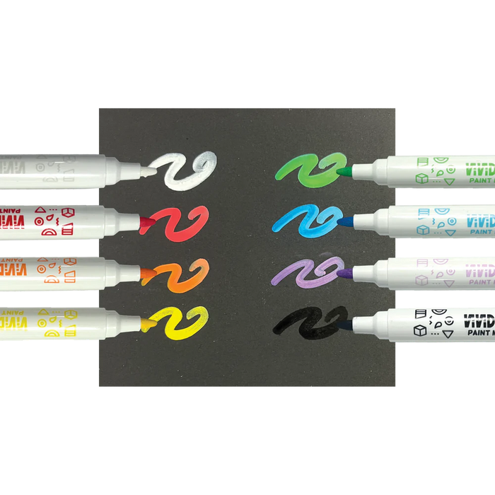 Vivid Pop! Water Based Paint Markers