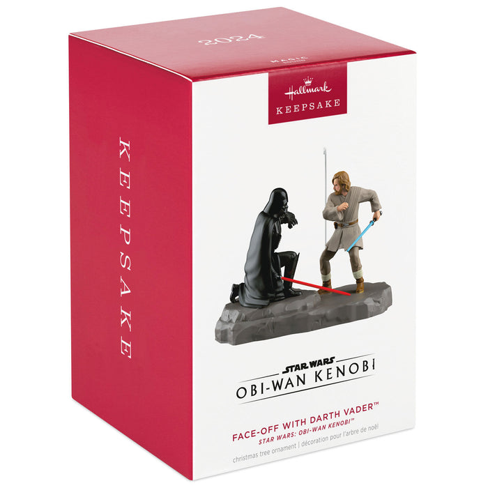 Star Wars: Obi-Wan Kenobi™ Face-Off With Darth Vader™ 2024 Ornament With Sound