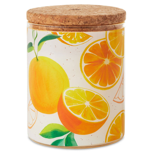 Orange and Vanilla Bean Scented 2-Wick Jar Candle