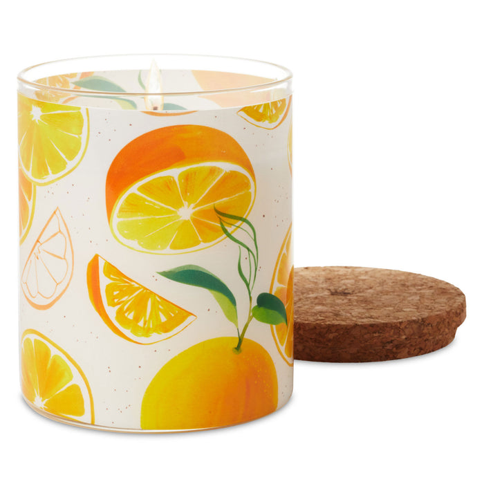 Orange and Vanilla Bean Scented 2-Wick Jar Candle