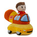 Plush toy resembling a character from Oscar Mayer on a white background