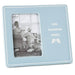 Blue photo frame with 'Our Guardian Angel' text and a black and white photo inside.