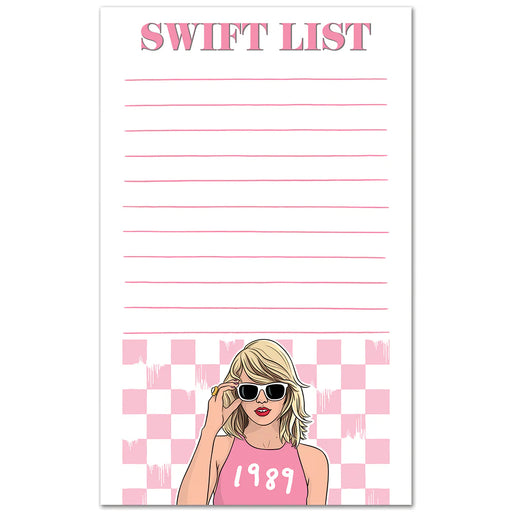 Taylor Swift Swift List Notepad