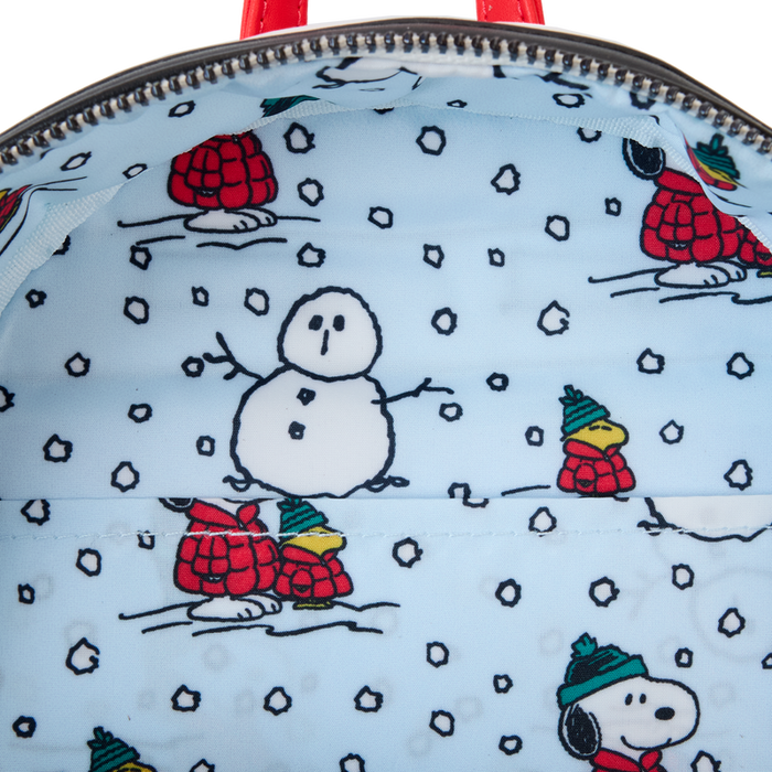 Peanuts Snoopy Snow Day Mini Backpack by Loungefly