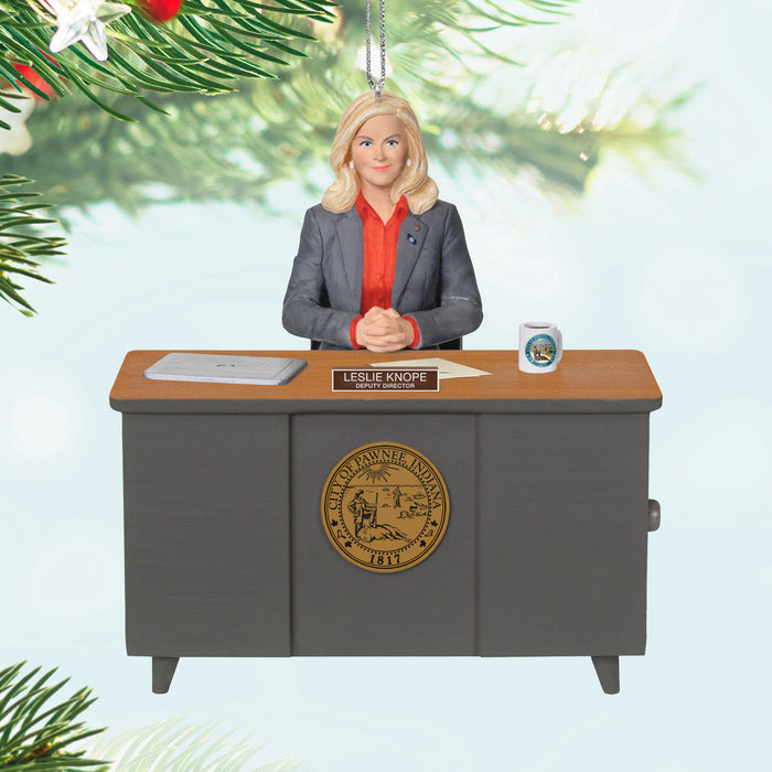 Parks and Recreation Leslie Knope 2024 Ornament With Sound