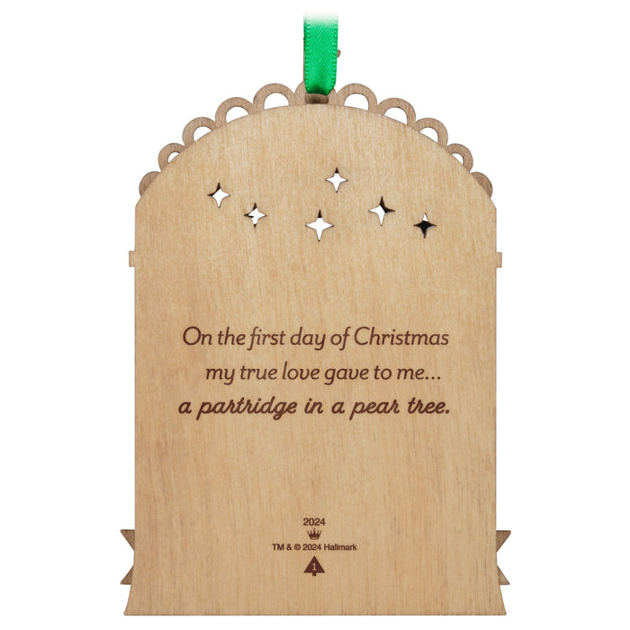 Twelve Days of Christmas Papercraft Ornament - 1st in Series