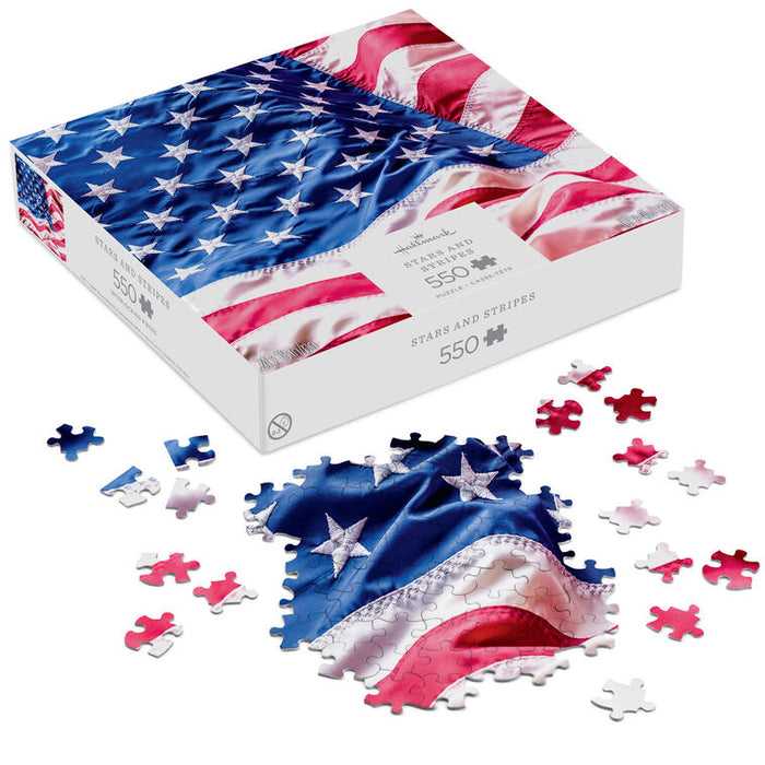 Stars and Stripes 550-Piece Jigsaw Puzzle