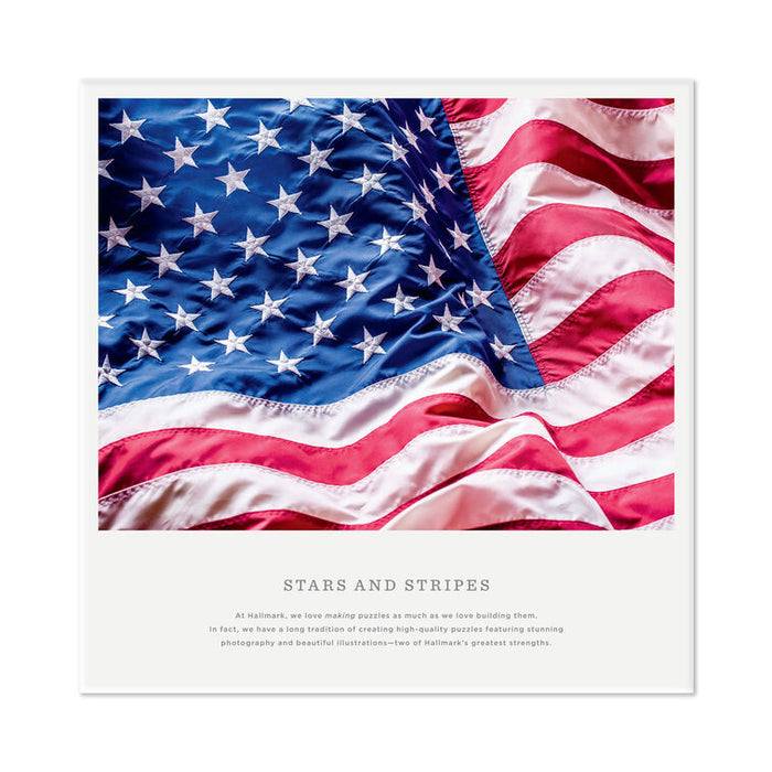 Stars and Stripes 550-Piece Jigsaw Puzzle