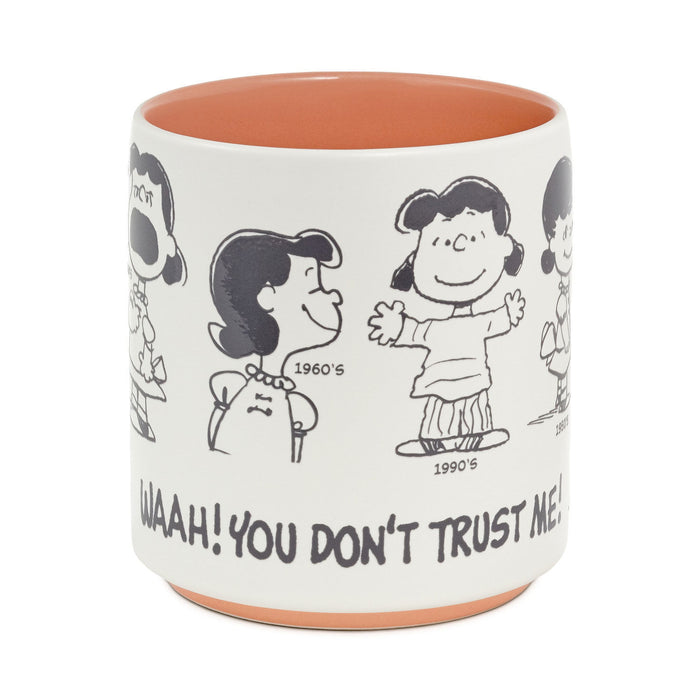 Peanuts® 75th Anniversary Lucy Through the Decades Mug