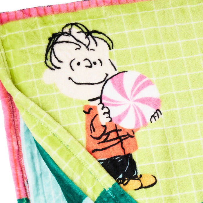 Peanuts® Holiday Patchwork Throw Blanket, 50x60