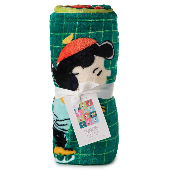 Peanuts® Holiday Patchwork Throw Blanket, 50x60