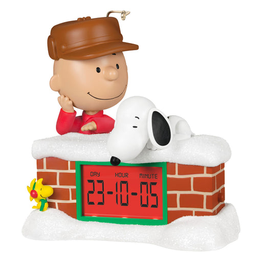 The Peanuts® Gang Countdown to Christmas 2024 Ornament With Light