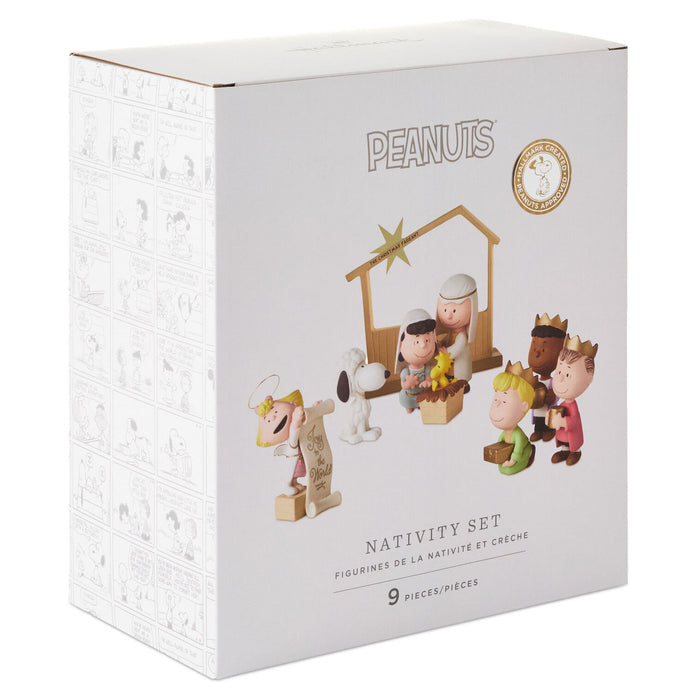 Peanuts® Christmas Pageant Figurines, Set of 9