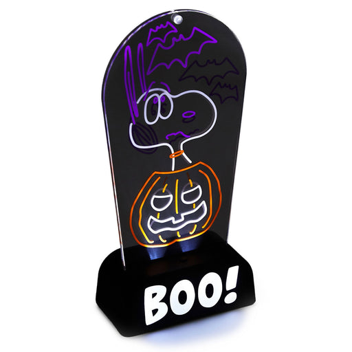 Peanuts® Snoopy Boo! Light-Up Sign