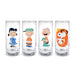 Peanuts® Snoopy and Friends Tall Drinking Glasses