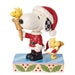 Peanuts Snoopy and Woodstock Santas Figurine by Jim Shore