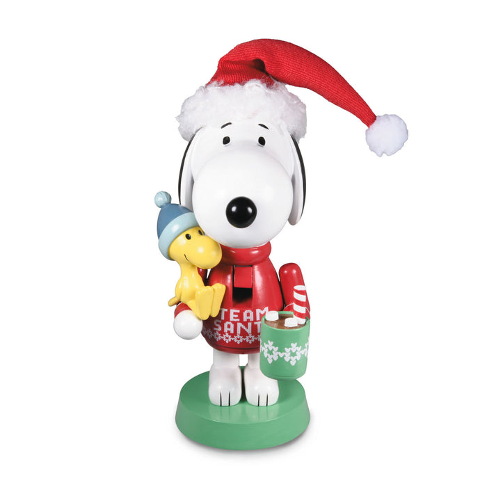 Peanuts® Team Santa Snoopy Nutcracker Figurine