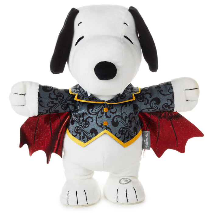 Peanuts® Snoopy the Vampire Beagle Halloween Plush With Sound and Motion