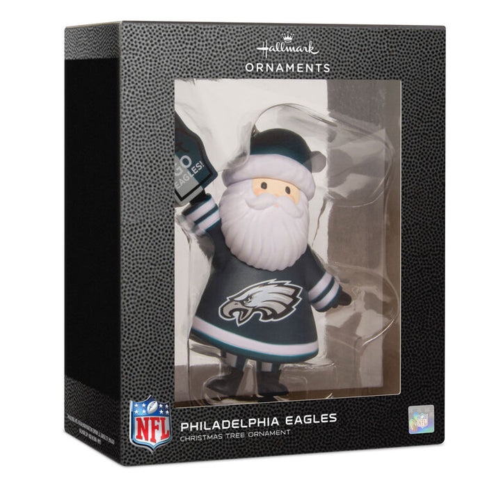 NFL Philadelphia Eagles Santa Fan Hallmark Ornament