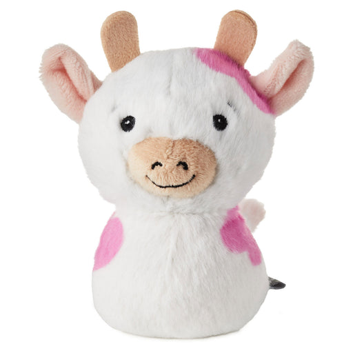 Strawberry Cow Zip-Along Plush Toy