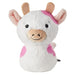 Strawberry Cow Zip-Along Plush Toy