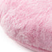 Close-up of a pink fluffy blanket