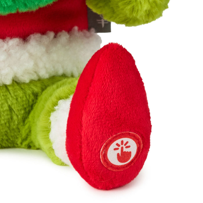 Dr. Seuss's How the Grinch Stole Christmas!™ Grinch Stuck On Christmas Plush With Light, Sound and Motion, 11.5"