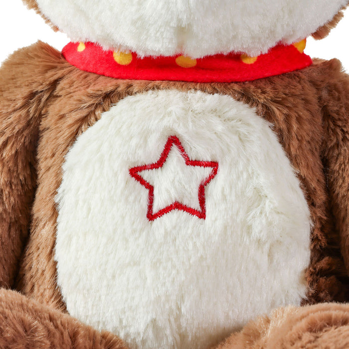 Festive Reindeer Plush With Light, 8"