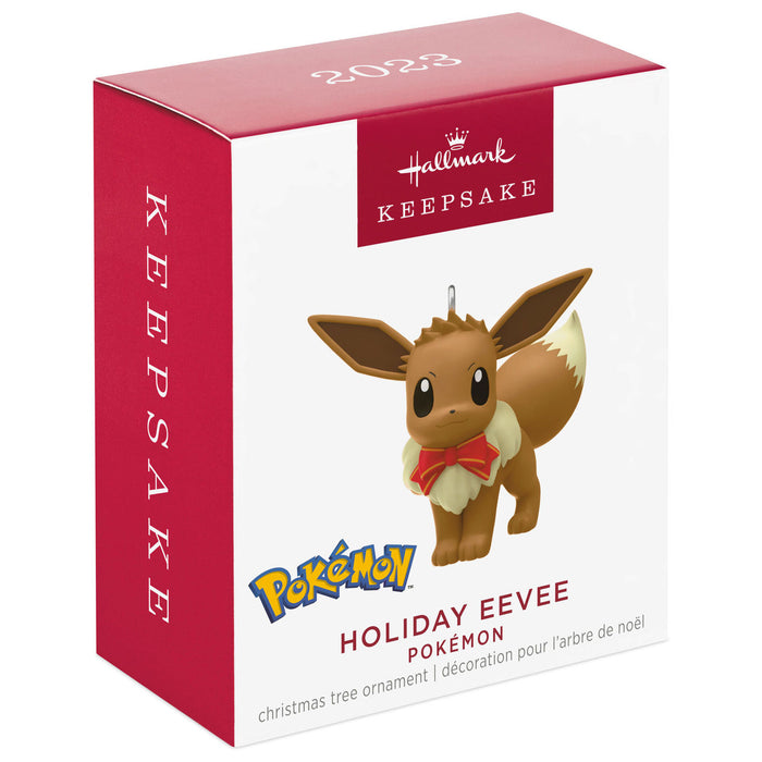  Hallmark Keepsake Christmas Ornament 2022, Pokémon Eevee, Resin  : Home & Kitchen