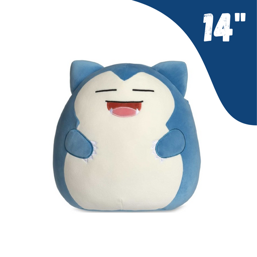 14" Squishmallows Pokémon Snorlax