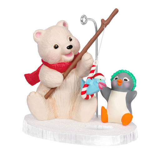 Fishing Friends 2024 Ornament - 24th in the Snowball and Tuxedo Series