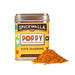 Spicewalla Poppy Elote Seasoning can with seasoning on a white background