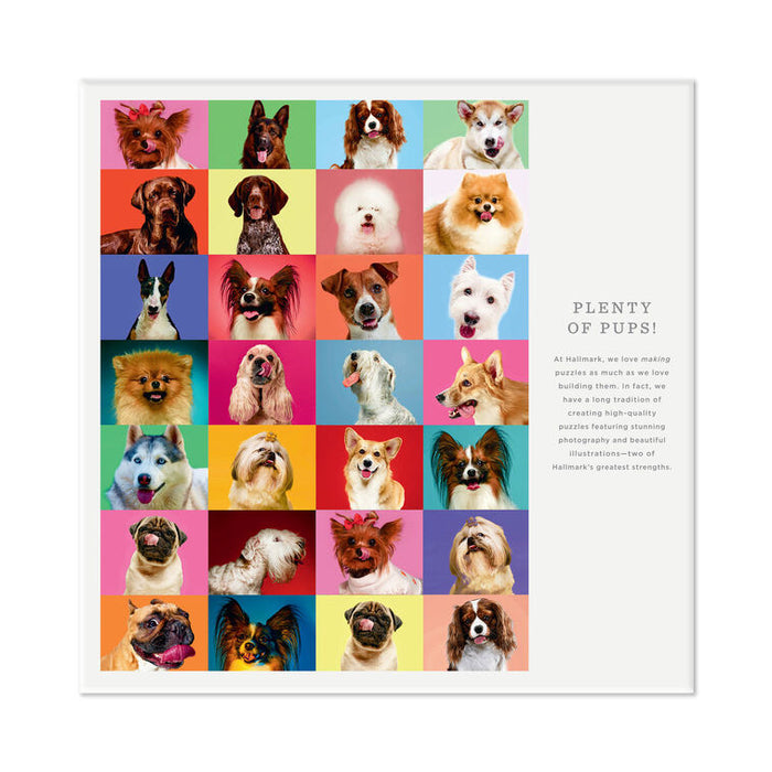 Plenty of Pups 550-Piece Jigsaw Puzzle